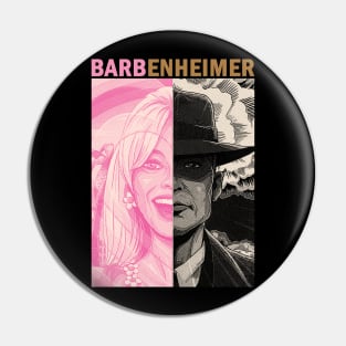 Two Face Barbie x Oppenheimer Pin