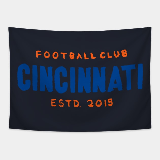 FC Cincinnatiiii 04 Tapestry by Very Simple Graph