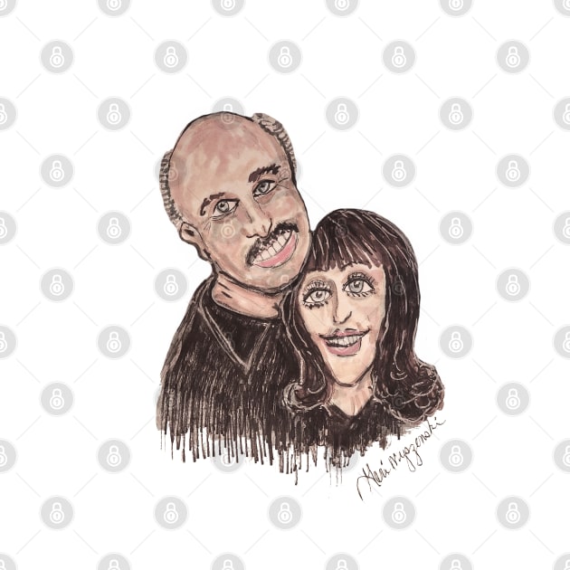 Doctor Phil and Robin McGraw by TheArtQueenOfMichigan 