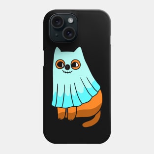 CUTE GHOST CAT : HALLOWEEN MAKEOVER Phone Case