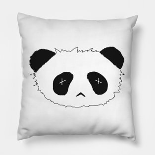 Panda Face Pillow