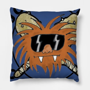 Cool Caveman Club Pillow