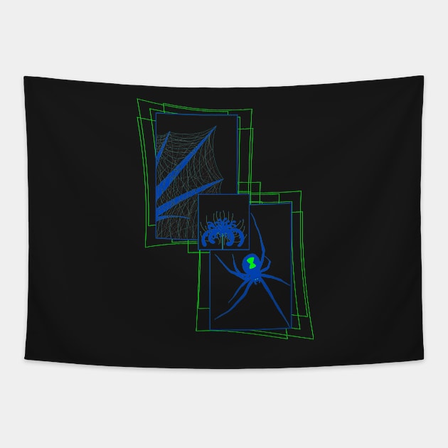 Black Widow V41 (Multicolor) Tapestry by IgorAndMore