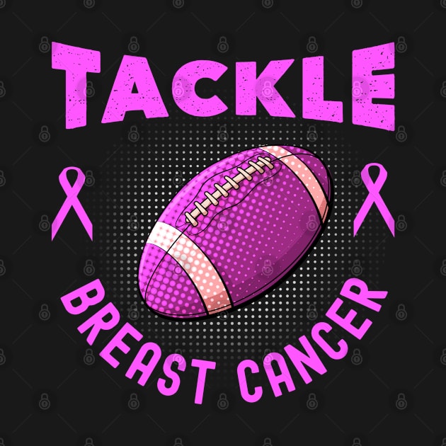 Tackle Breast Cancer Football Awareness Fighting by lenaissac2