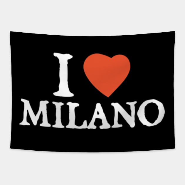 I Love I Heart Milano Tapestry by  hal mafhoum?