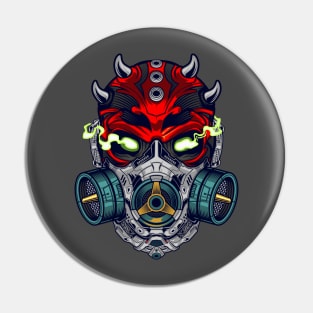 Virus Mask Pin