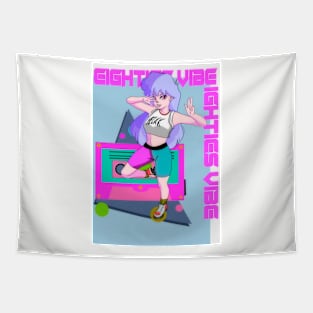 80s anime vibe check Tapestry