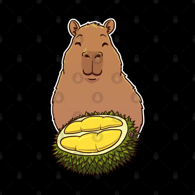 Capybara Durian Fruit by capydays