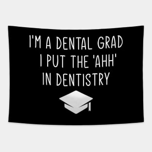 A DDS Funny Dentist Dental Student Humor Graduation Tapestry