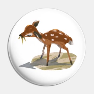 Formosan Silk Deer Pin