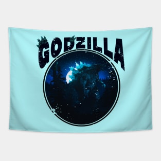 the kaijuu god zilla grunge Tapestry