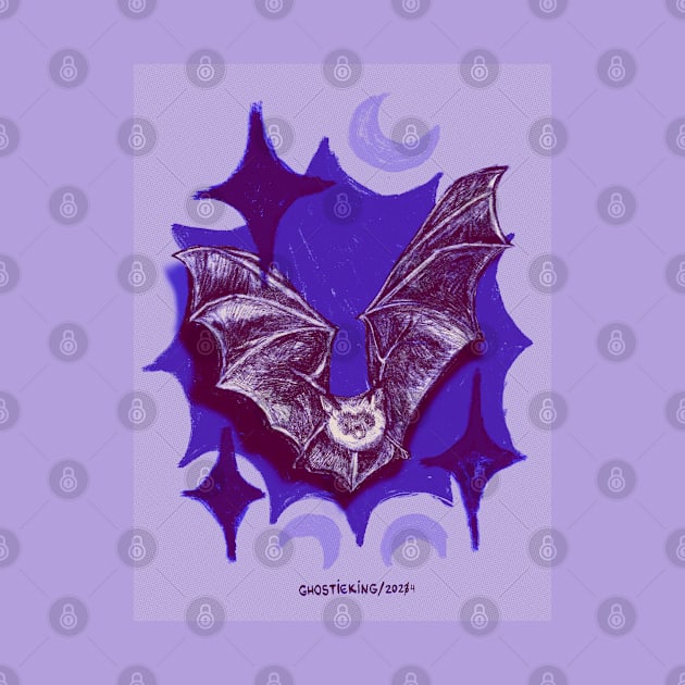 batsy batsy | lavender sky version by ghostieking