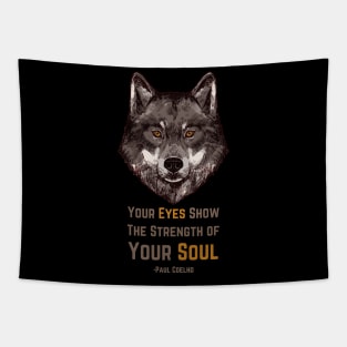 Strength of The Lone Wolf Tapestry