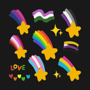 Pride Sticker Pack T-Shirt