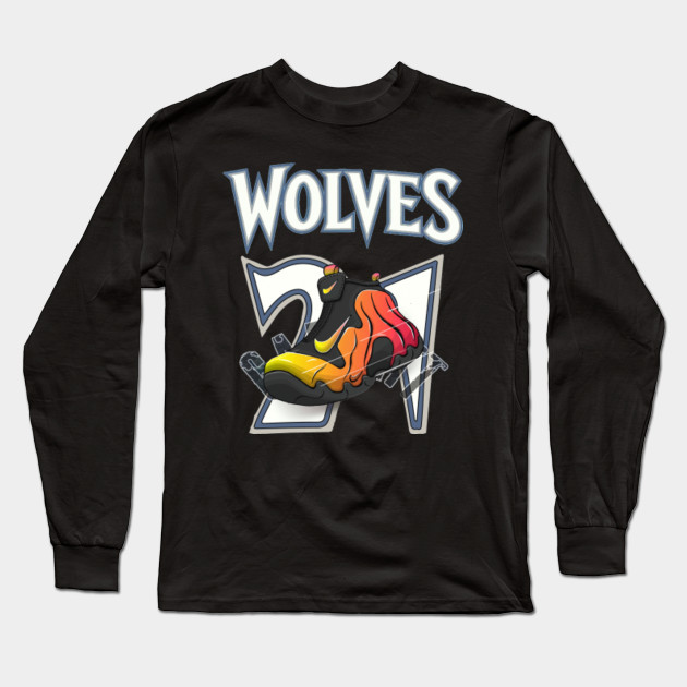The Best Timberwolves Jerseys Ever Kevin Garnett Jersey 21 Kevin Garnett Long Sleeve T Shirt Teepublic
