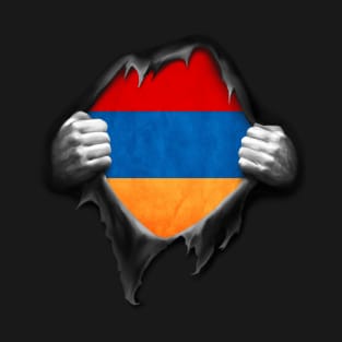 Armenia Flag Armenian Roots DNA Pride Gift T-Shirt