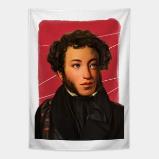 Russian Poet Alexander Pushkin Tapestry