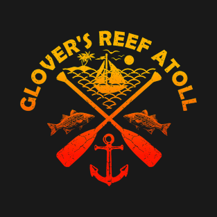 Glover's Reef Atoll Beach, Belize, Boat Paddle T-Shirt