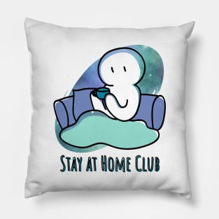 The Stay at Home Club Pillow