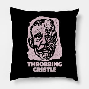 throbbing gristle legend Pillow