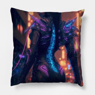 Cyber Angel Pillow