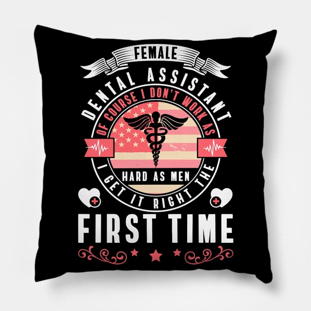 Dentist Appreciation Dentistry Dental Assistant Pillow by IngeniousMerch