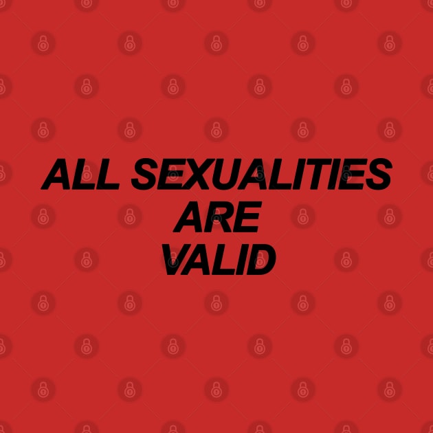 All Sexualities Are Valid by sergiovarela