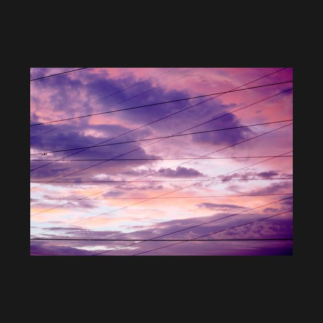 Pink & Purple Clouds/Semi Abstract by LaurieMinor