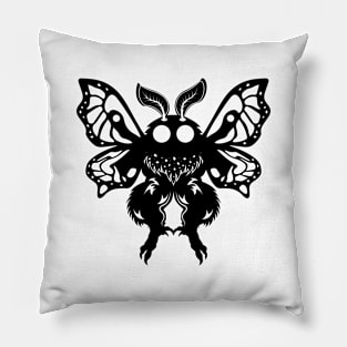 Mothman Art Pillow