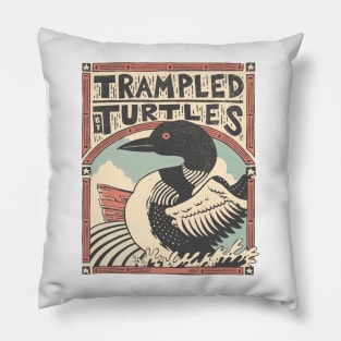 Traampled by Turtles Pillow