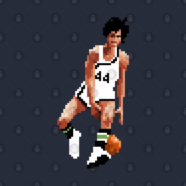 Pete Maravich Pixel by qiangdade