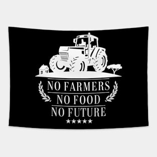 No Farmers No Food No Future Tapestry