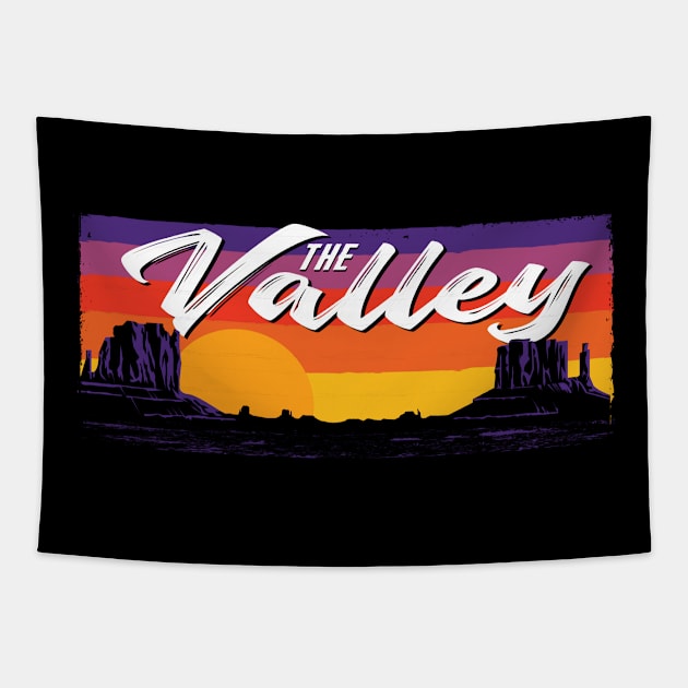 The Valley Phoenix Arizona Tapestry by Dailygrind