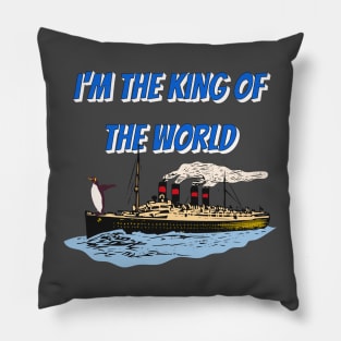 Penguin Titanic Pillow