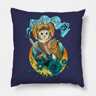 Knight Owl Pillow