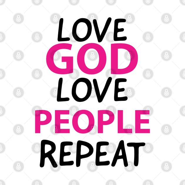 God Love People Awesome Christians by Happy - Design