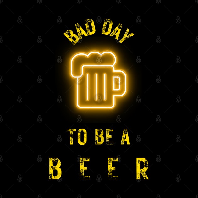 bad day to be a beer by vaporgraphic