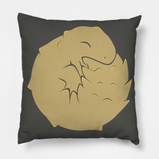 Armadillo Lizard Ball Pillow