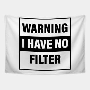 warning i have no filter Tapestry