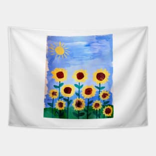 Sunflower Valley Tapestry