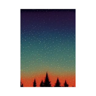 Magical sunset pattern T-Shirt