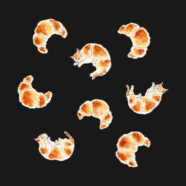 Croissant Kittens by TOCOROCOMUGI