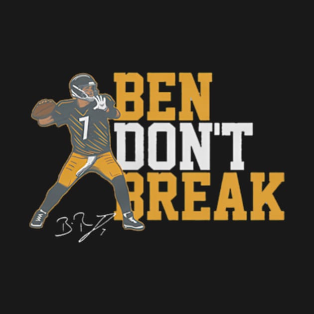 Ben Roethlisberger Ben Don'T Break by caravalo