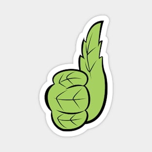 Thumbs Up If You Like Weed Magnet