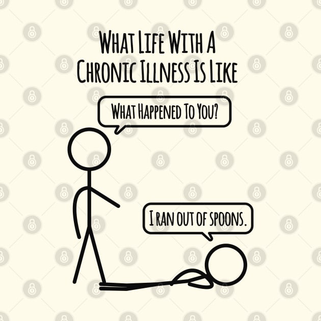 Life With Chronic Illness: Ran Out Of Spoons by Jesabee Designs