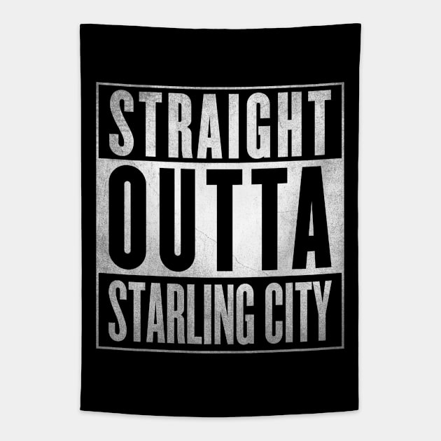 Straight Outta Starling City Tapestry by fenixlaw