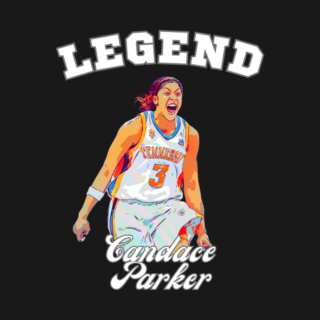 Candace Parker Legend Tennessee Aces Sparks Sky by Shine Threads