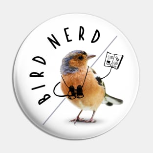 Bird Nerd Pin