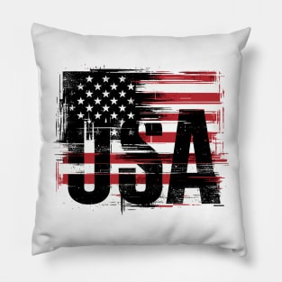 USA Flag Pillow