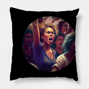 Strong women, strong world! (no text) Pillow